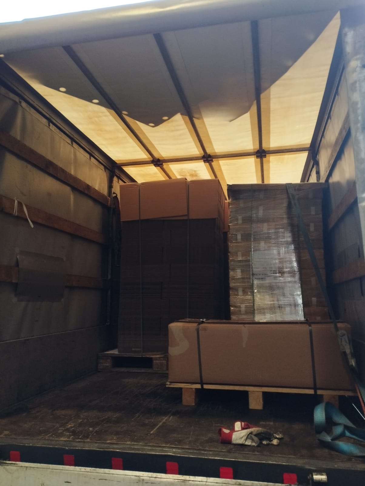 Prelată Transport - Încărcare Laterală